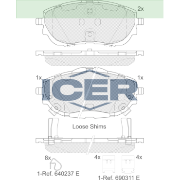 ICER əyləc bəndi 182129